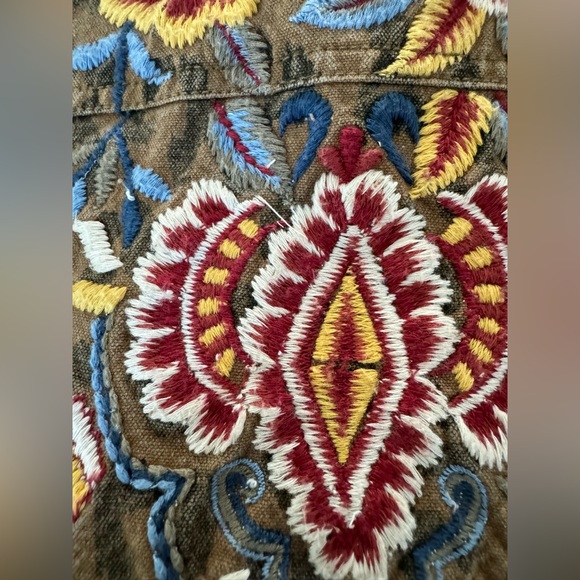 Kyla Seo Hand Embroidered Leopard Cheetah Jacket - Picture 10 of 12